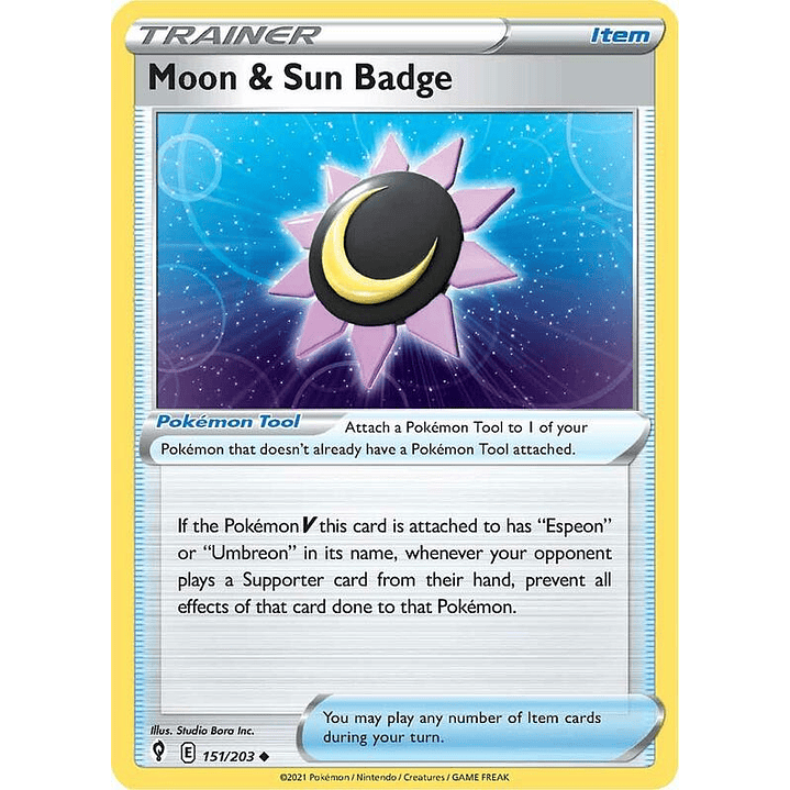 Moon & Sun Badge #151 1