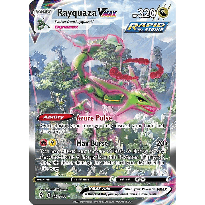 Rayquaza VMAX #218 1