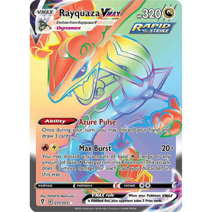 Rayquaza VMAX #217 1