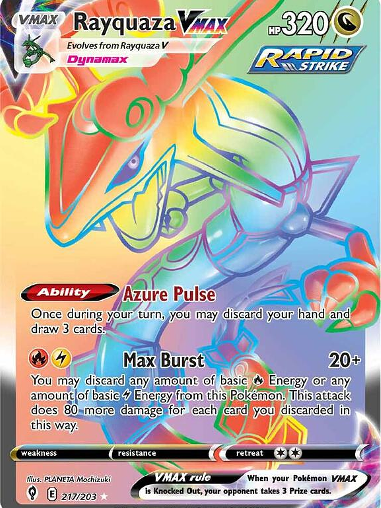 Rayquaza VMAX #217 1