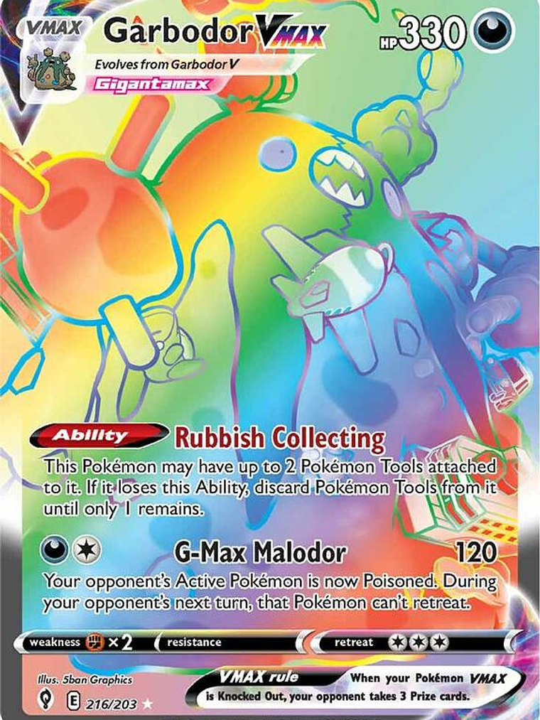 Garbodor VMAX #216 1