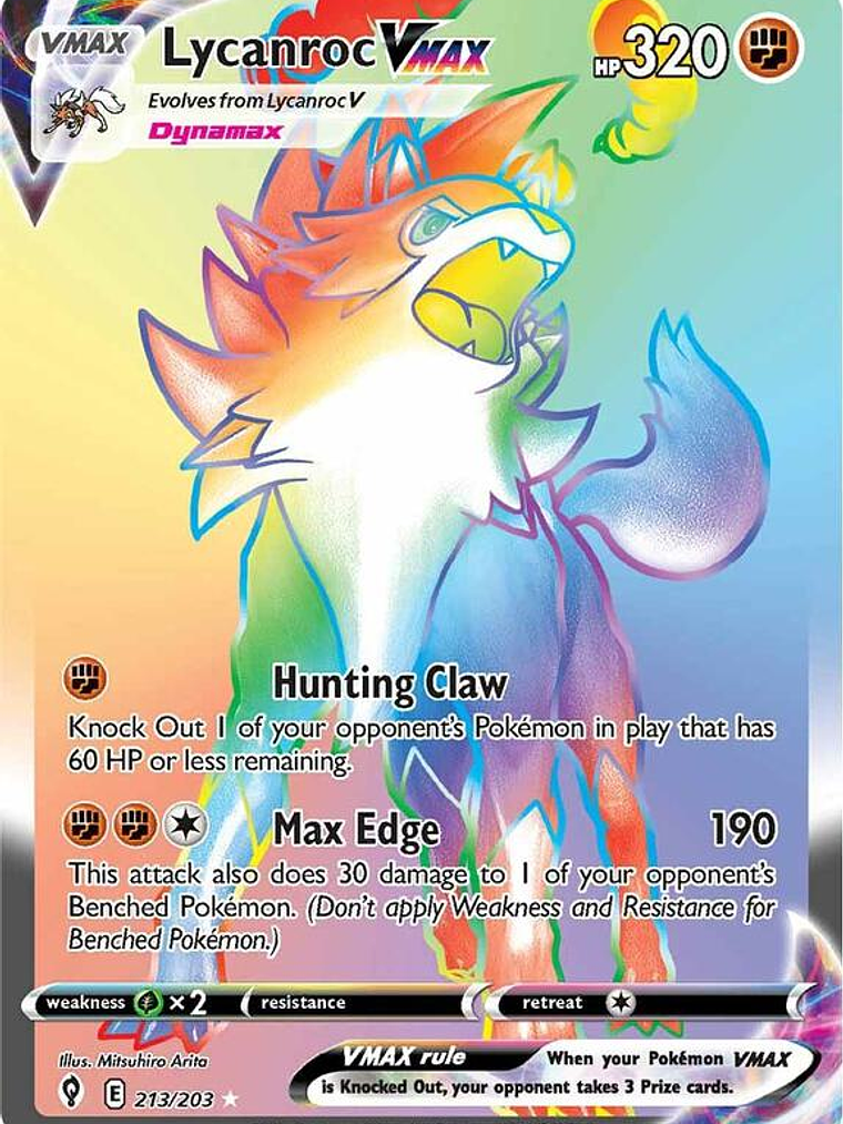 Lycanroc VMAX #213 1