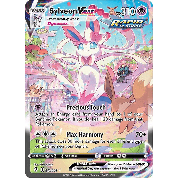 Sylveon VMAX #212 1