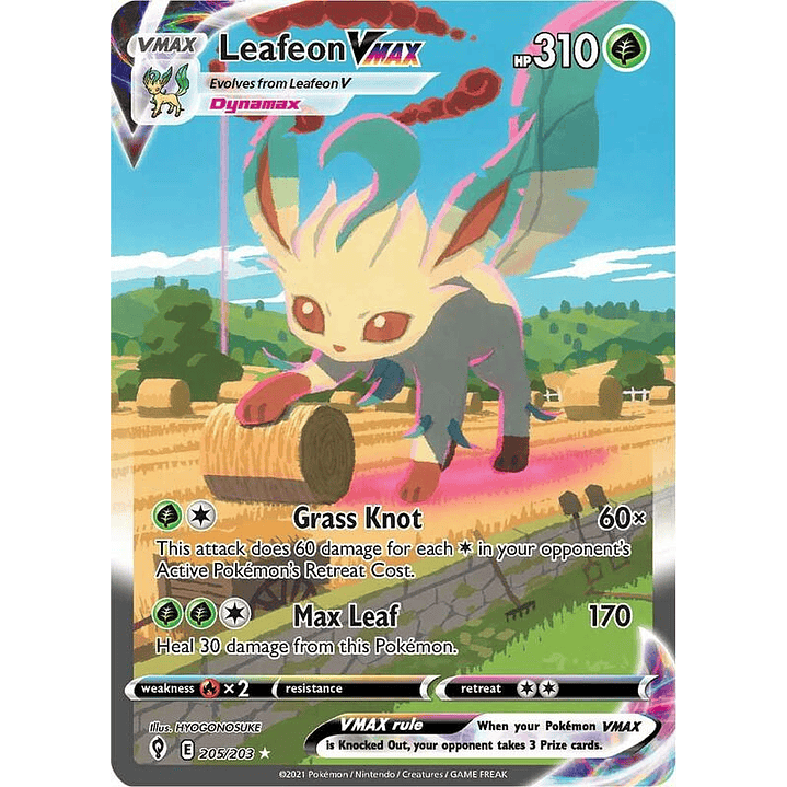 Leafeon VMAX #205 1