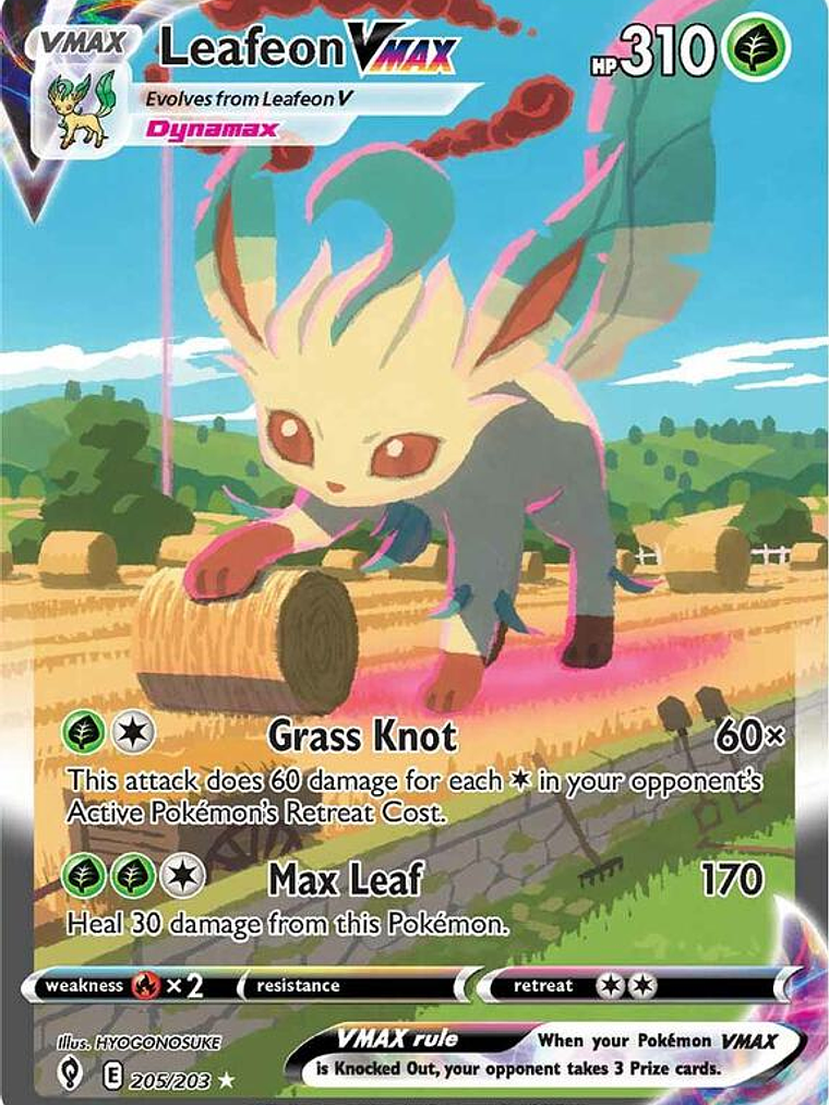 Leafeon VMAX #205 1