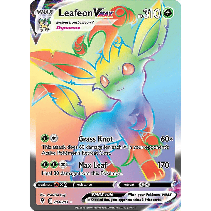 Leafeon VMAX #204 1