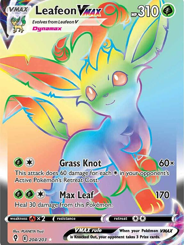 Leafeon VMAX #204 1