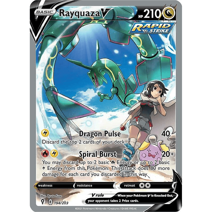 Rayquaza V #194 1