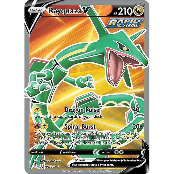 Rayquaza V #193 1