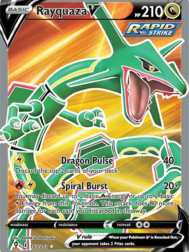 Rayquaza V #193 1