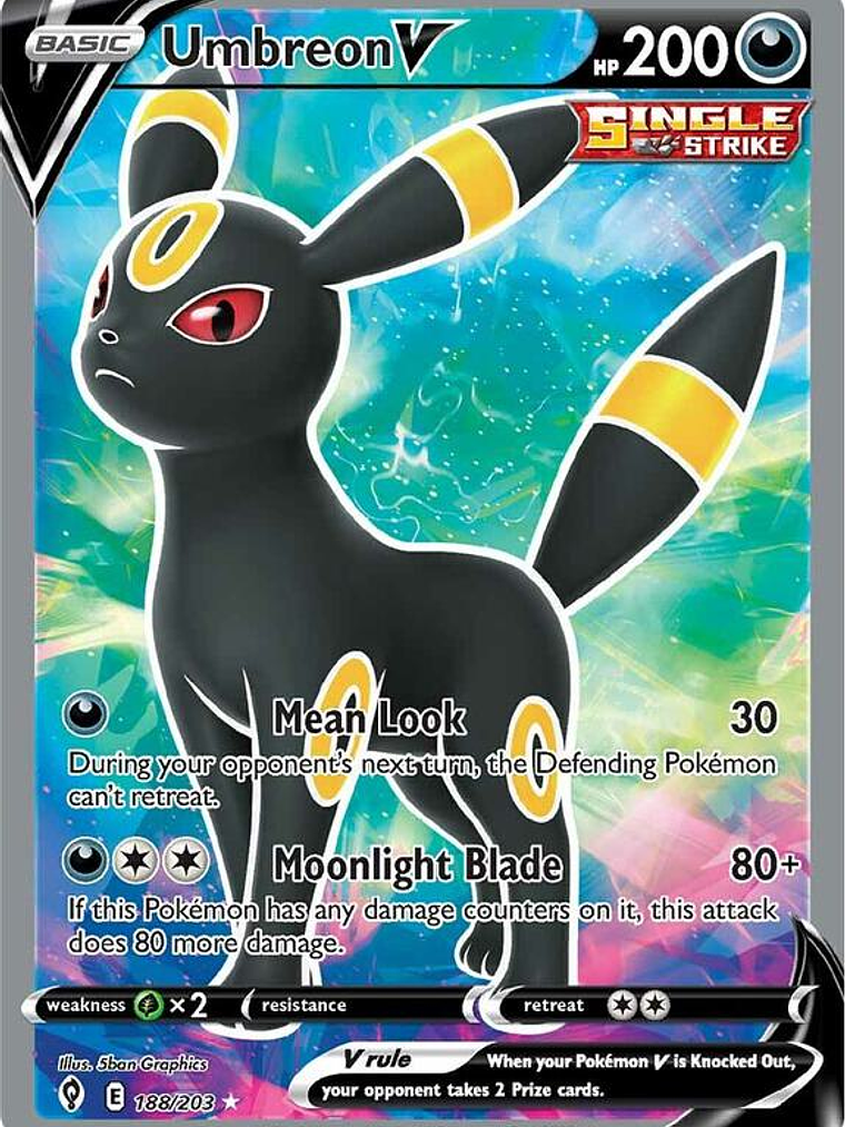 Umbreon V #188 1