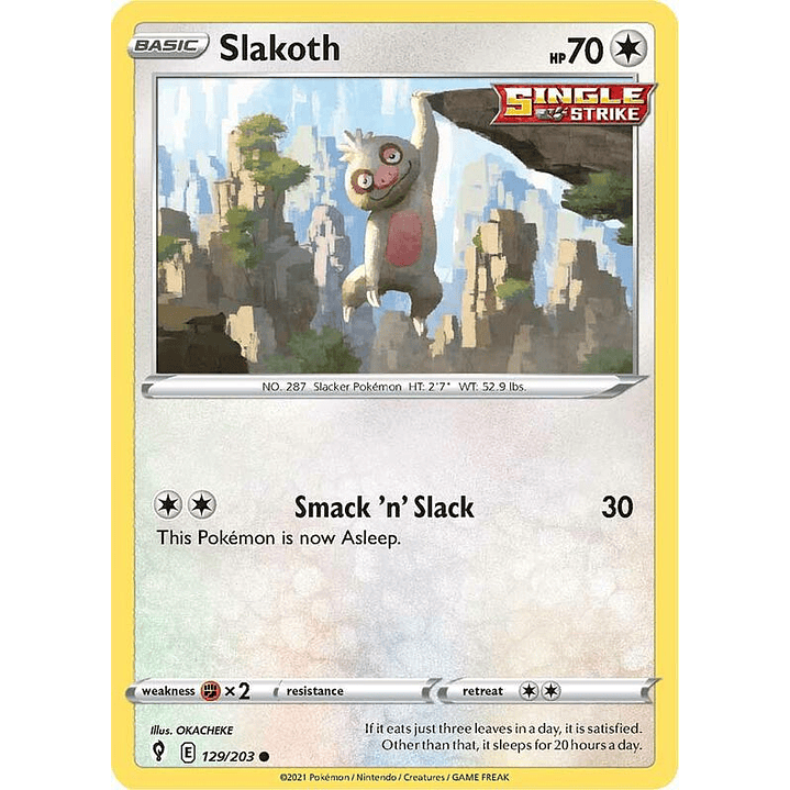 Slakoth #129 1