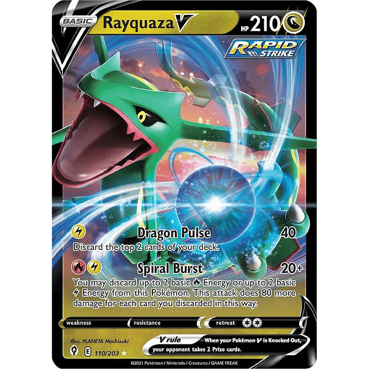Rayquaza V #110 1