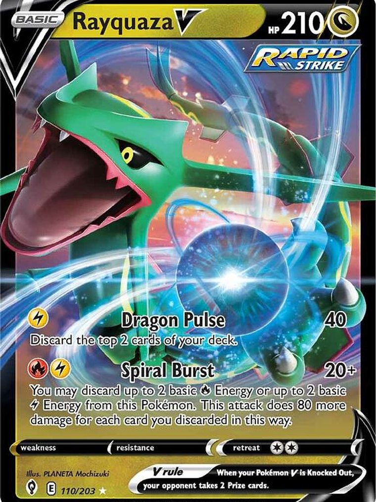 Rayquaza V #110 1