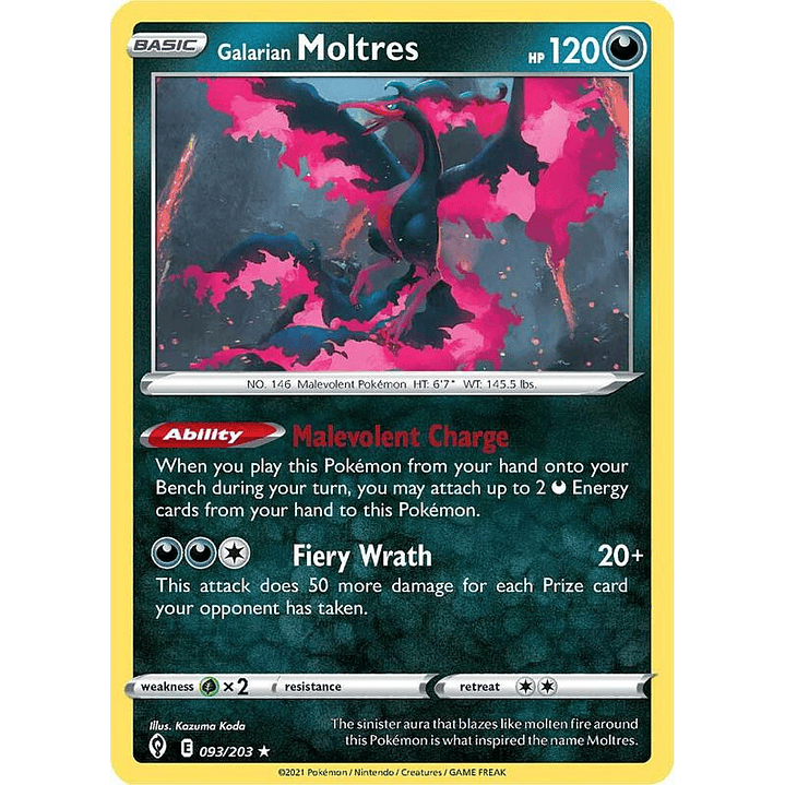 Galarian Moltres #093 1