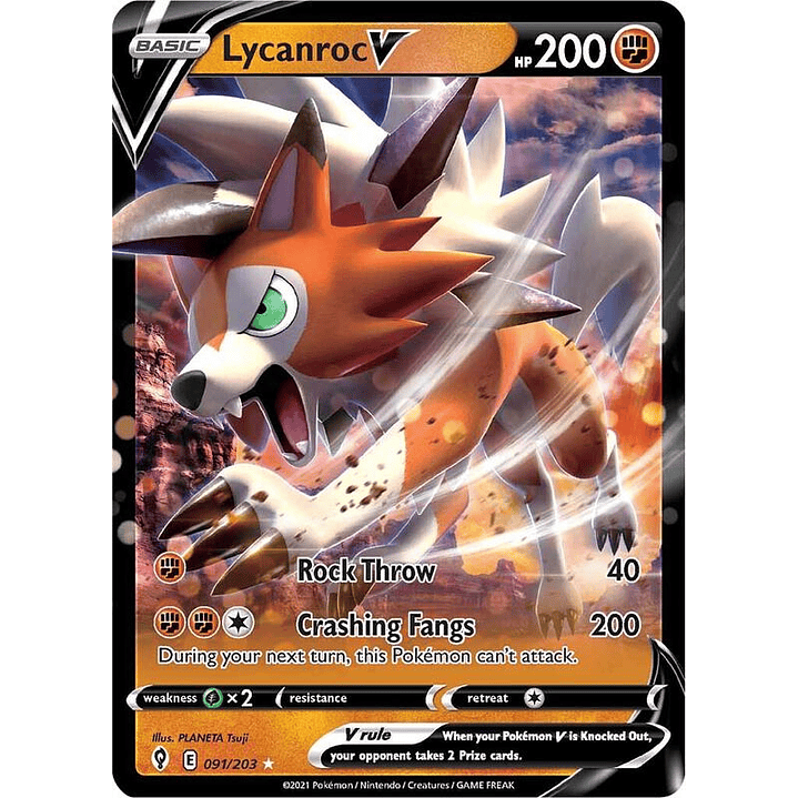 Lycanroc V #091 1