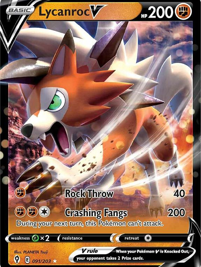 Lycanroc V #091 1