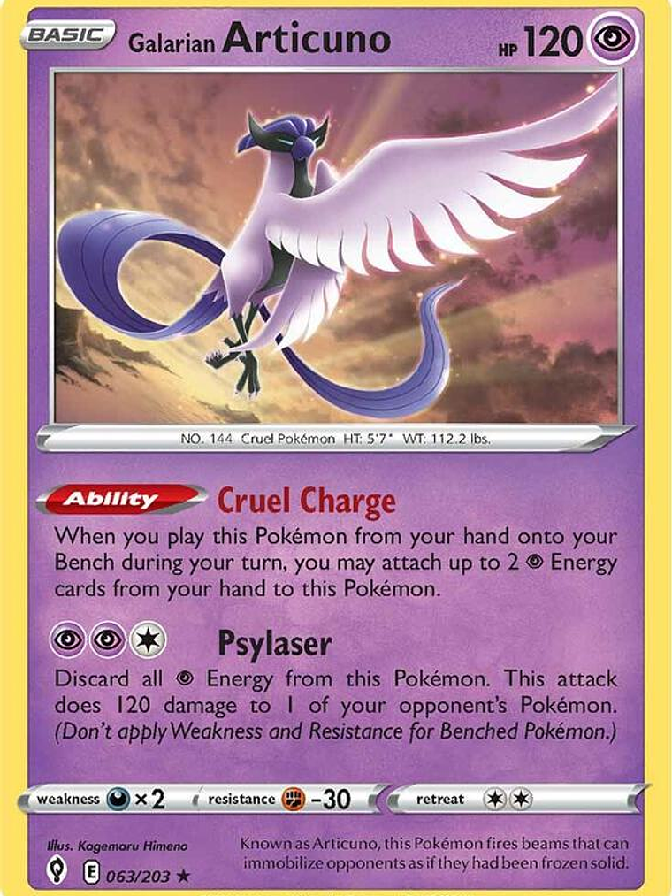 Galarian Articuno #063 1