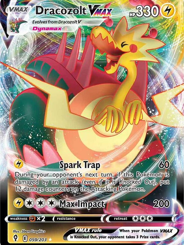 Dracozolt VMAX #059 1