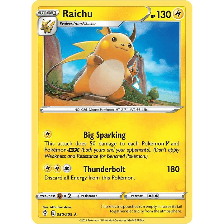 Raichu #050 1