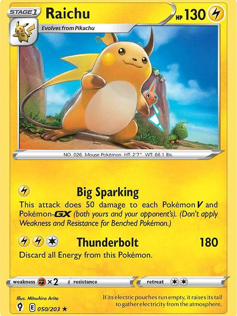 Raichu #050 1
