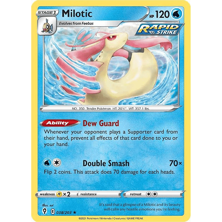 Milotic #038 1