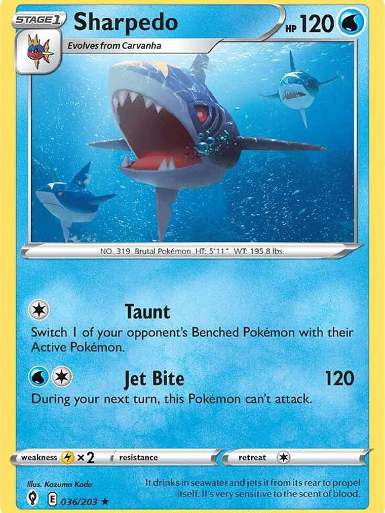 Sharpedo #036 1