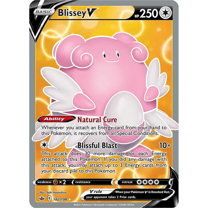 Blissey V #182 1