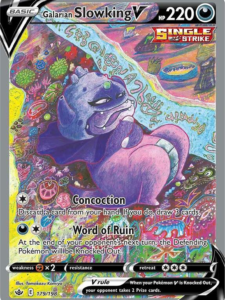 Galarian Slowking V #179 1
