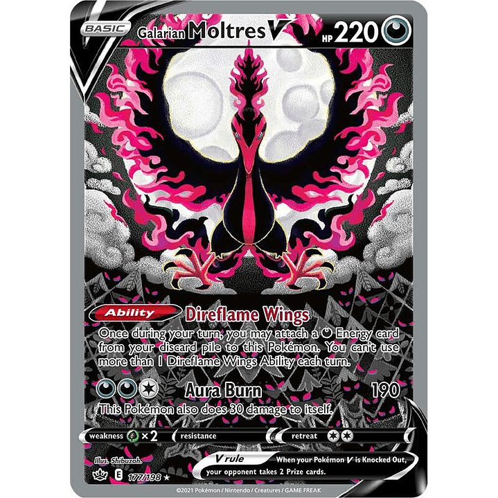 Galarian Moltres V #177 1