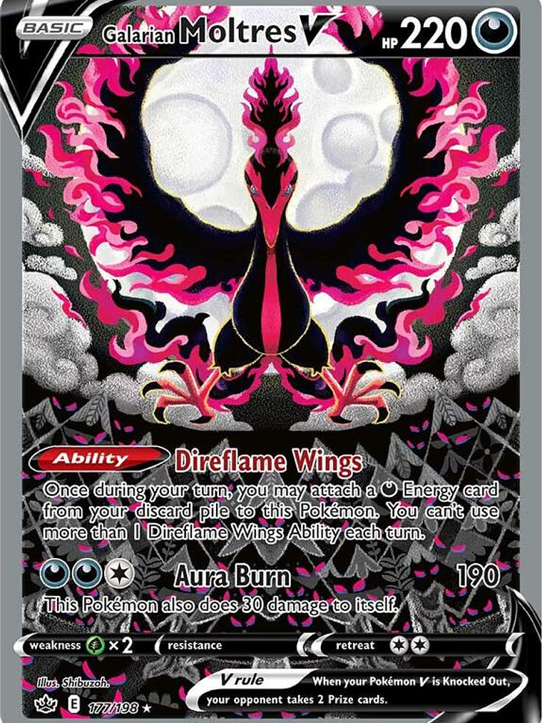 Galarian Moltres V #177 1