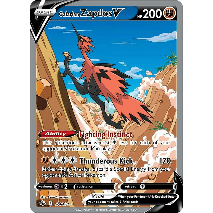 Galarian Zapdos V #174 1