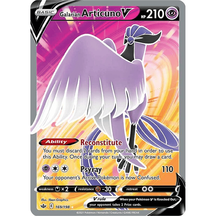 Galarian Articuno V #169 1