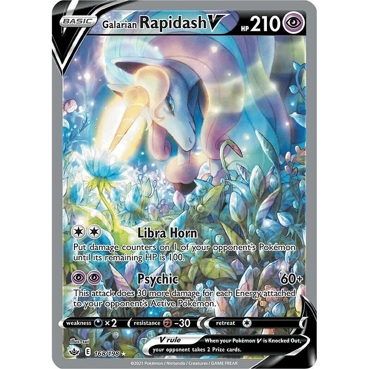 Galarian Rapidash V #168 1