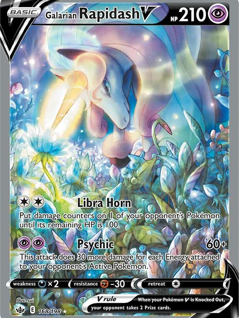 Galarian Rapidash V #168 1
