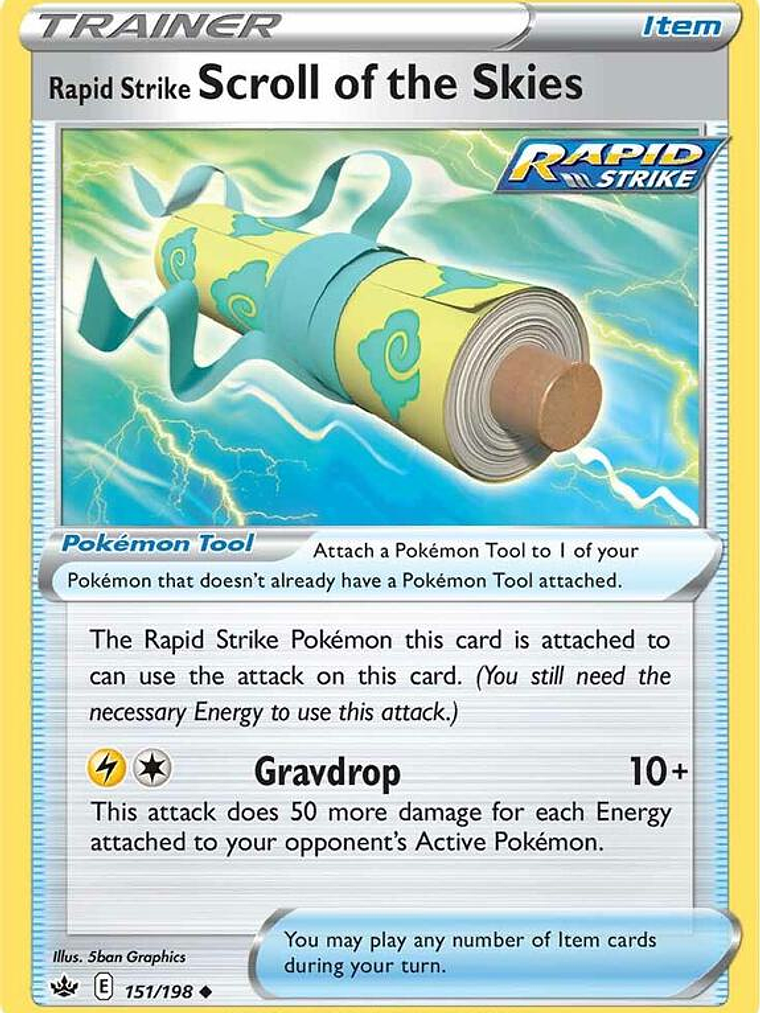 Rapid Strike Scroll of the Skies #151 1