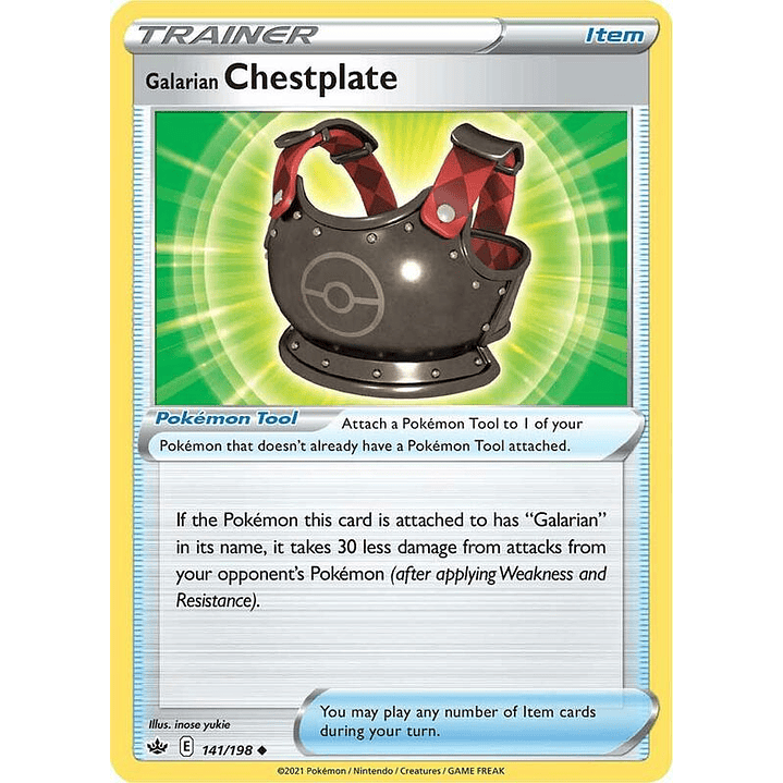 Galarian Chestplate #141 1
