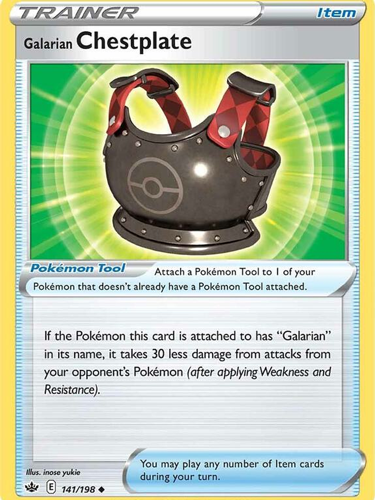 Galarian Chestplate #141 1