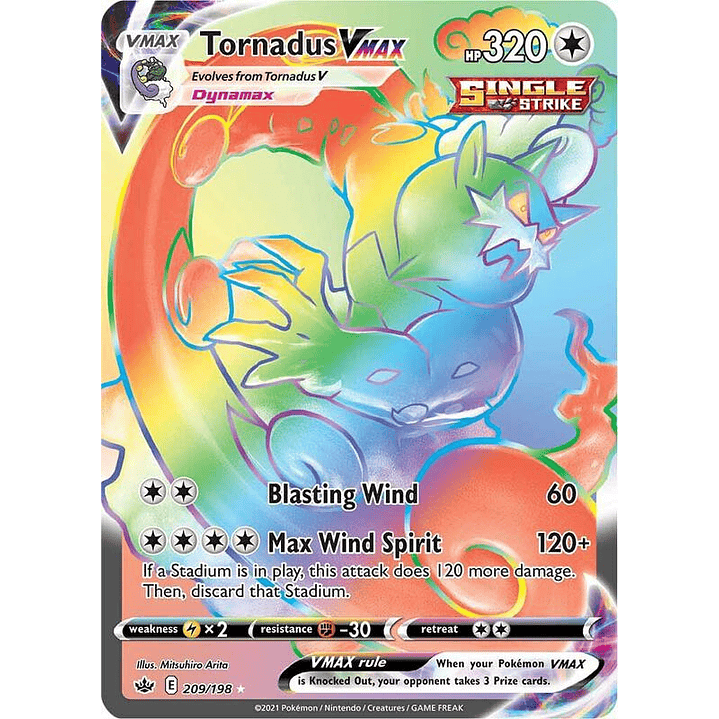 Tornadus VMAX #209 1