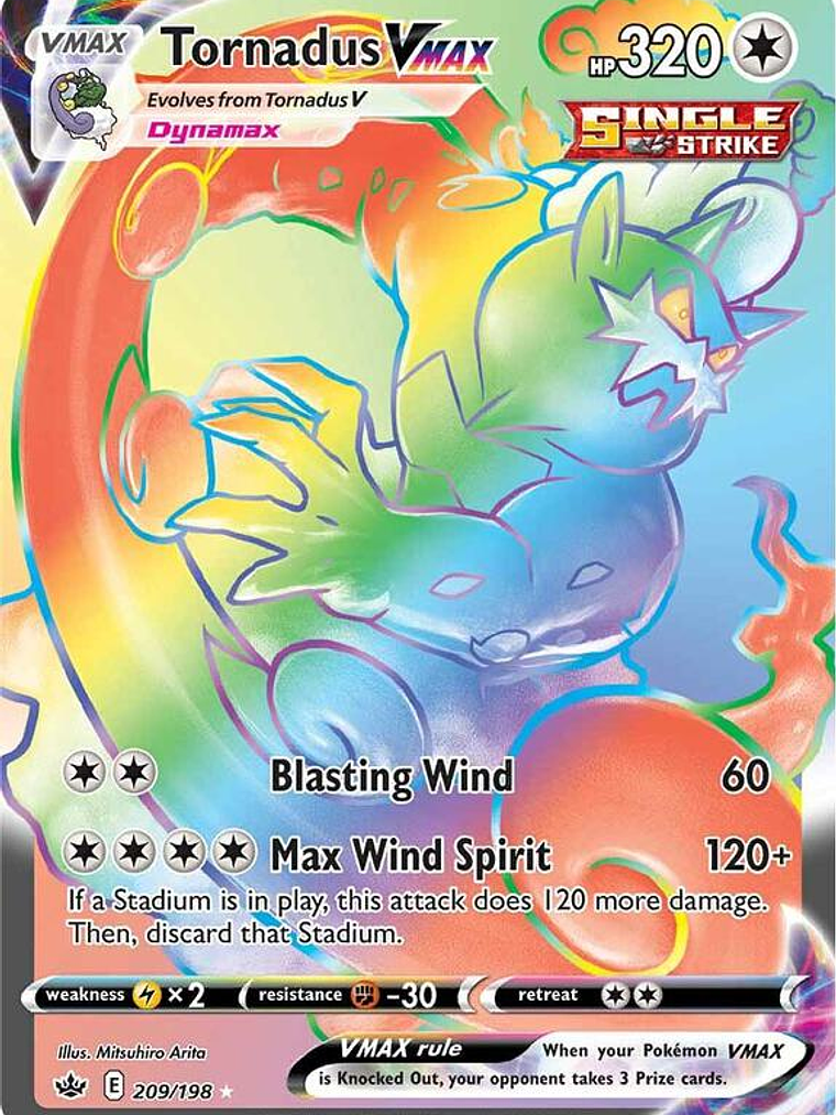Tornadus VMAX #209 1