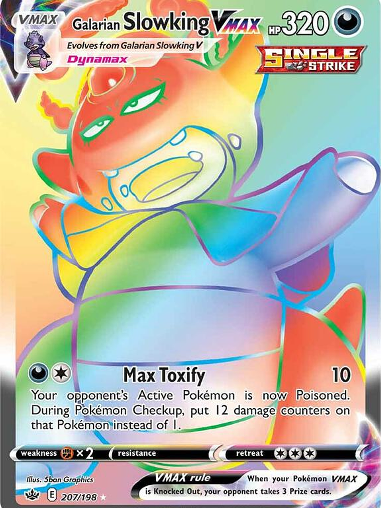 Galarian Slowking VMAX #207 1