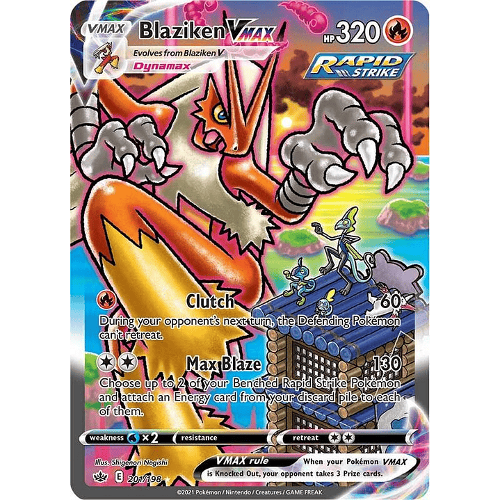 Blaziken VMAX #201 1