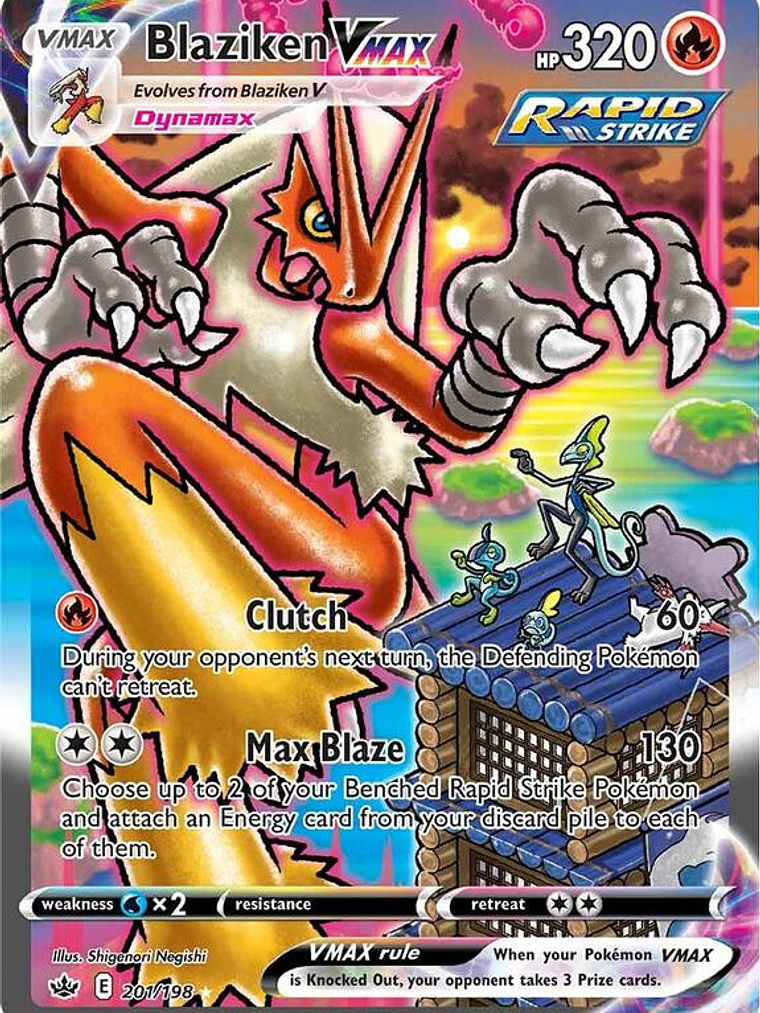 Blaziken VMAX #201 1