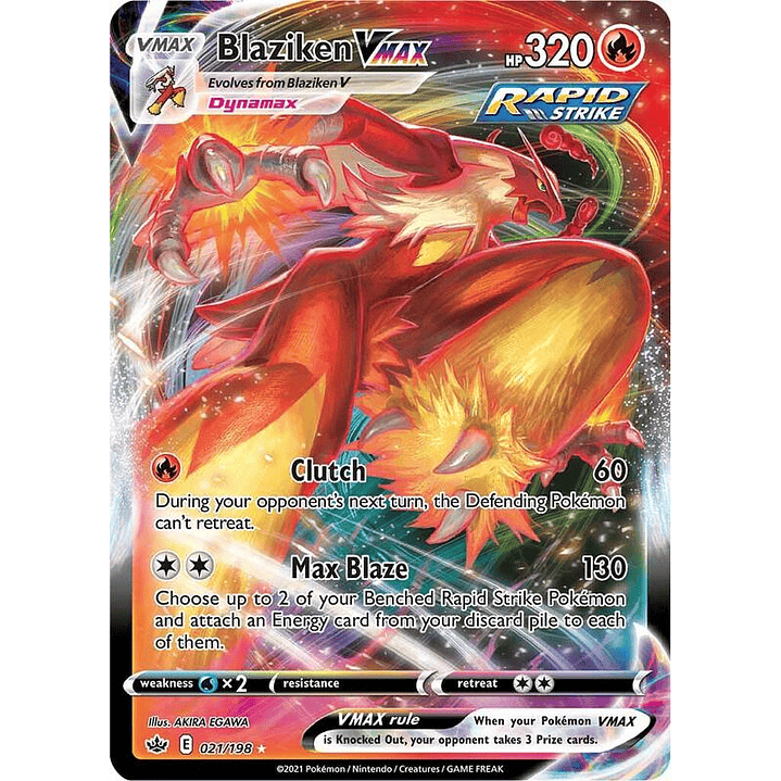 Blaziken VMAX #021 1