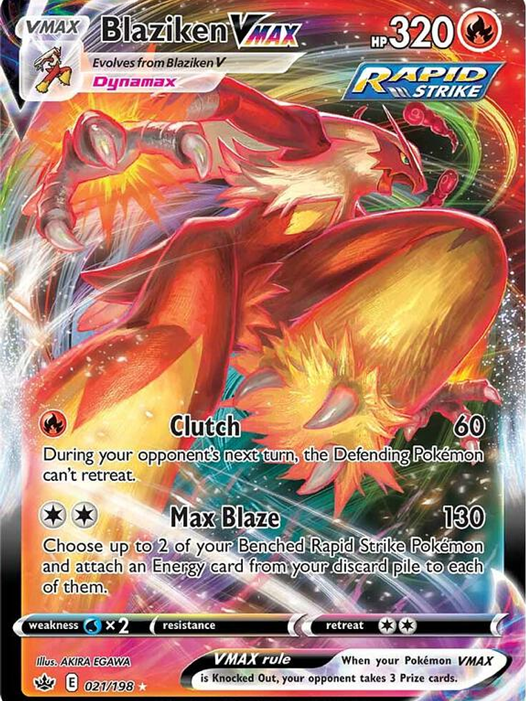 Blaziken VMAX #021 1
