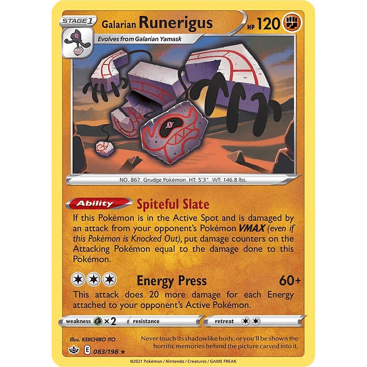 Galarian Runerigus #083 1