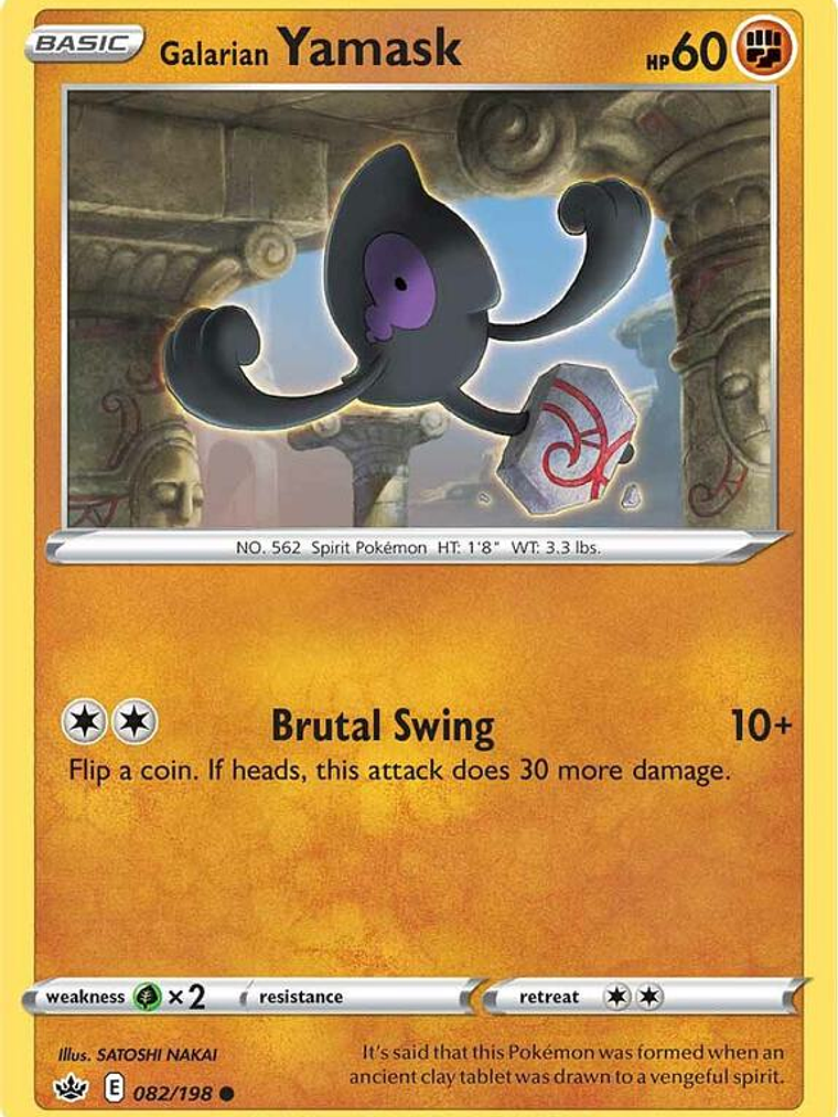 Galarian Yamask #082 1