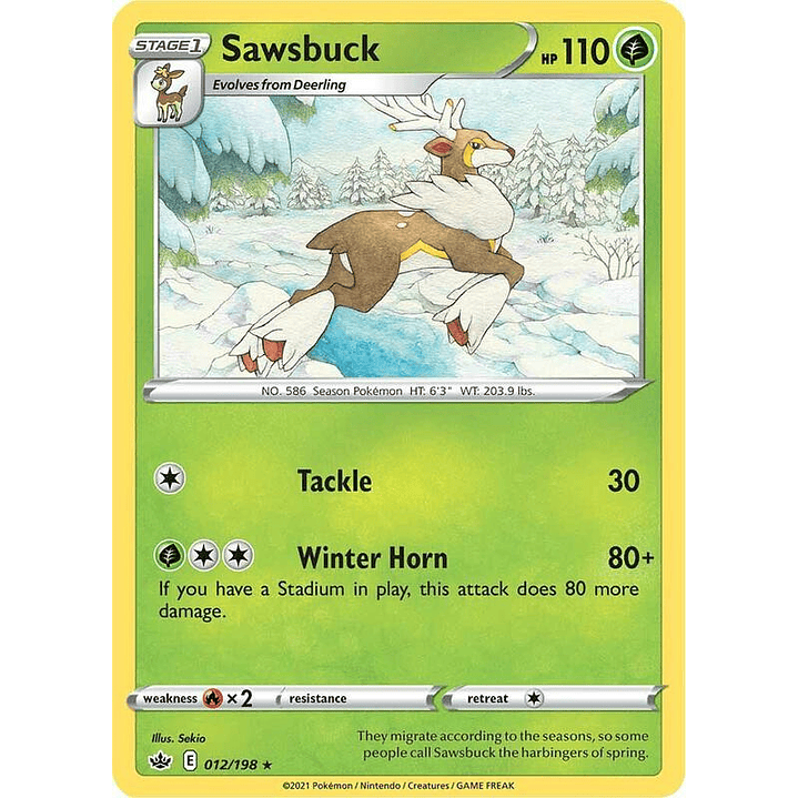 Sawsbuck #012 1