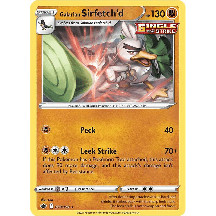 Galarian Sirfetch'd #079 1