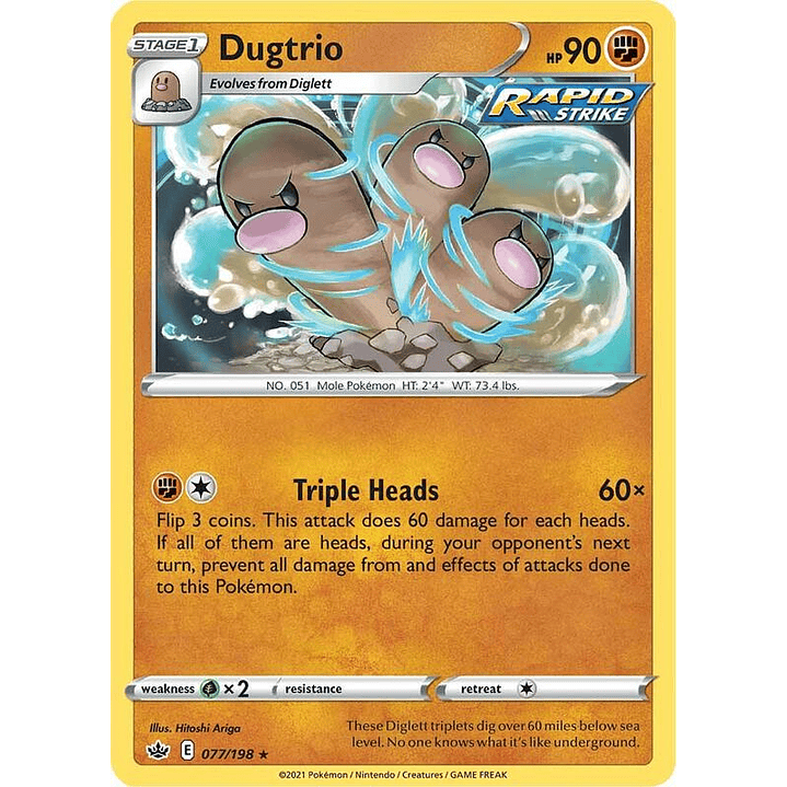 Dugtrio #077 1